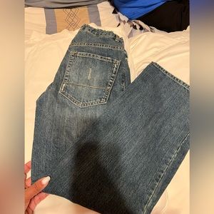 Old navy kids boot cut jeans size 14